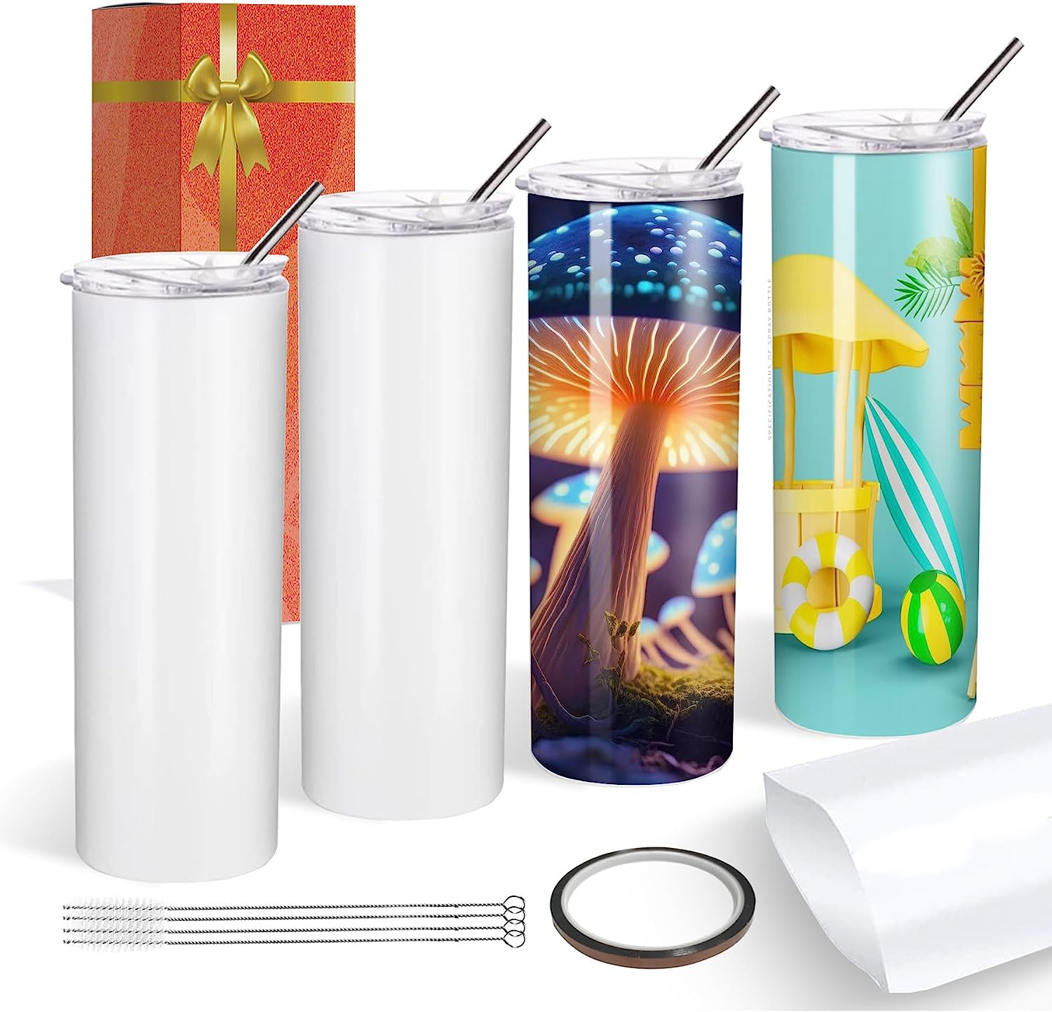US Stock Sublimation Cheap Stainless Steel Tumblers 20 Oz