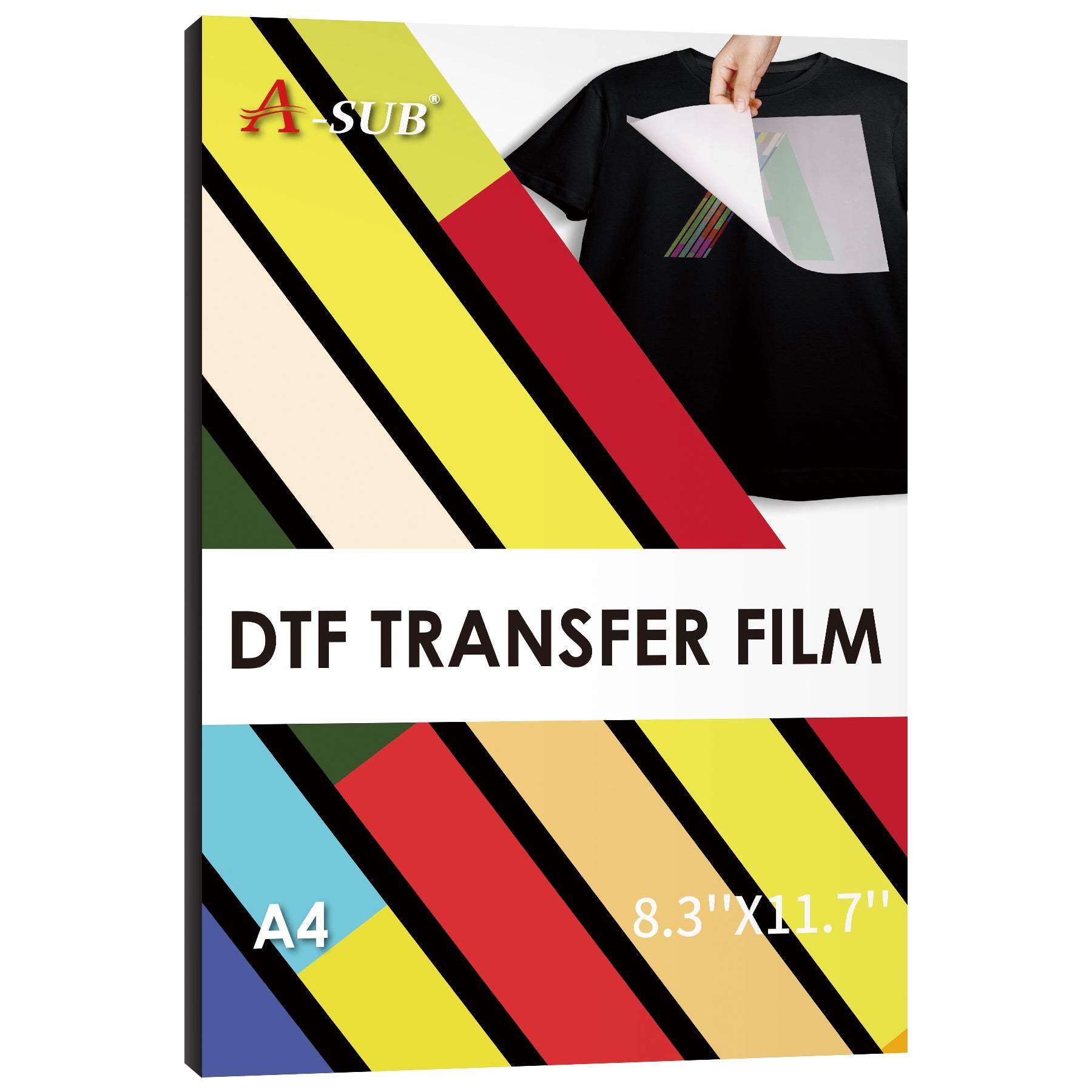 Dtf Transfer Film 30 Sheets Double-sided Glossy Clear Pretreat Dtf