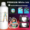 A-SUB  DTF Ink 1000ML 1 Pack (White Black Cyan Magenta Yellow)