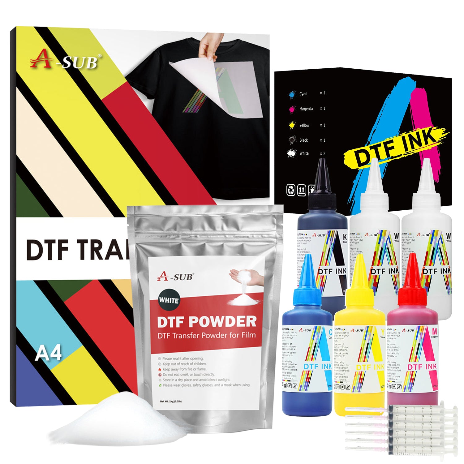 A-SUB DTF Kit for Beginners All in one