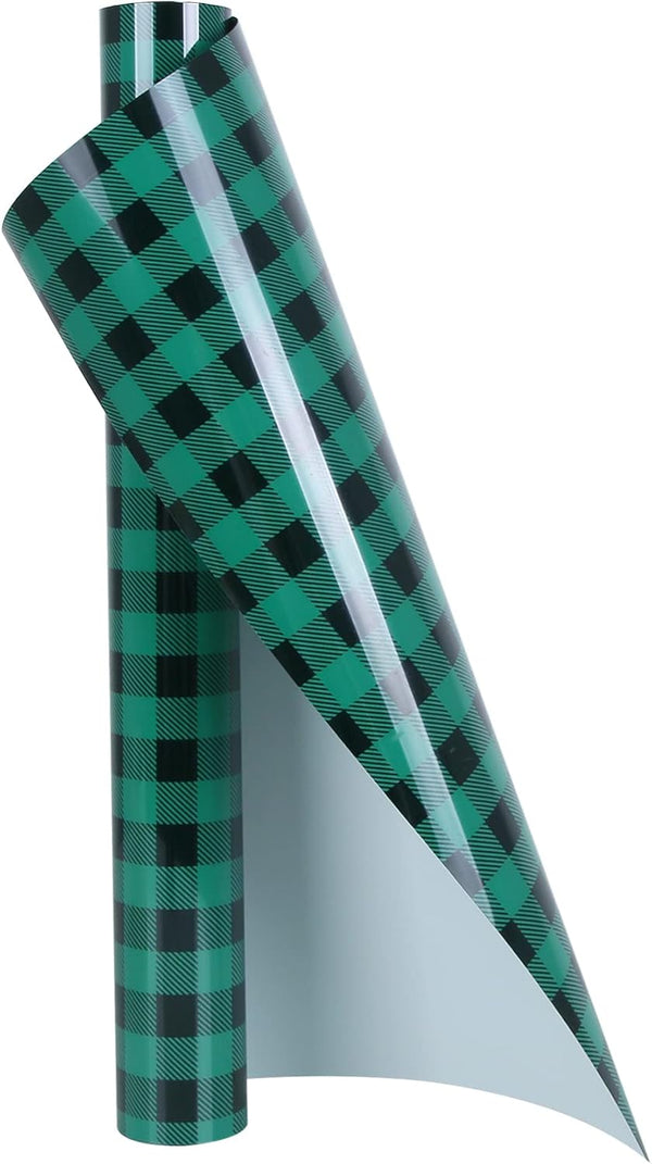 A-SUB Plaid Pattern Heat Transfer Vinyl 12"*8ft