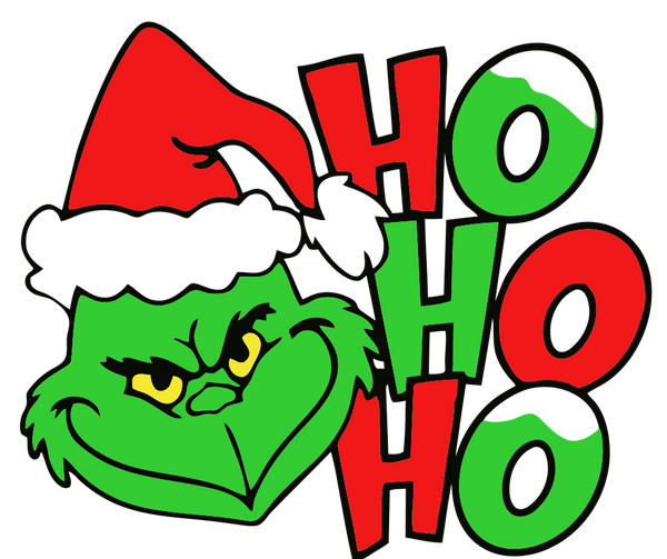 HO HO HO Christmas SVG PNG