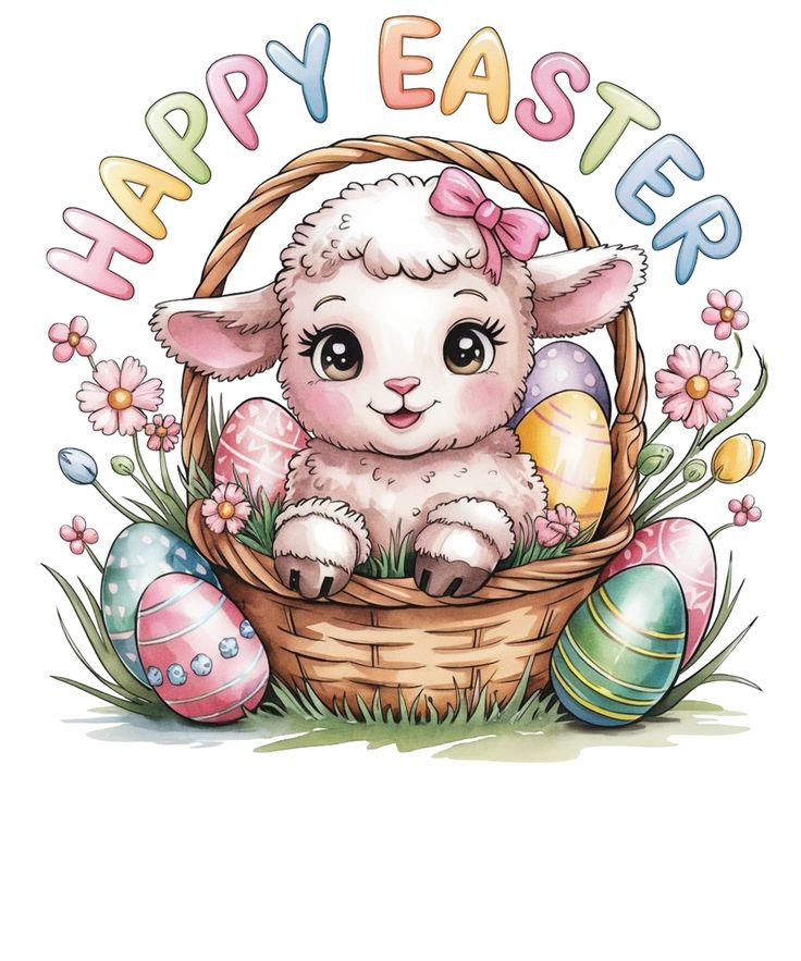 Happy Easter-Sheep