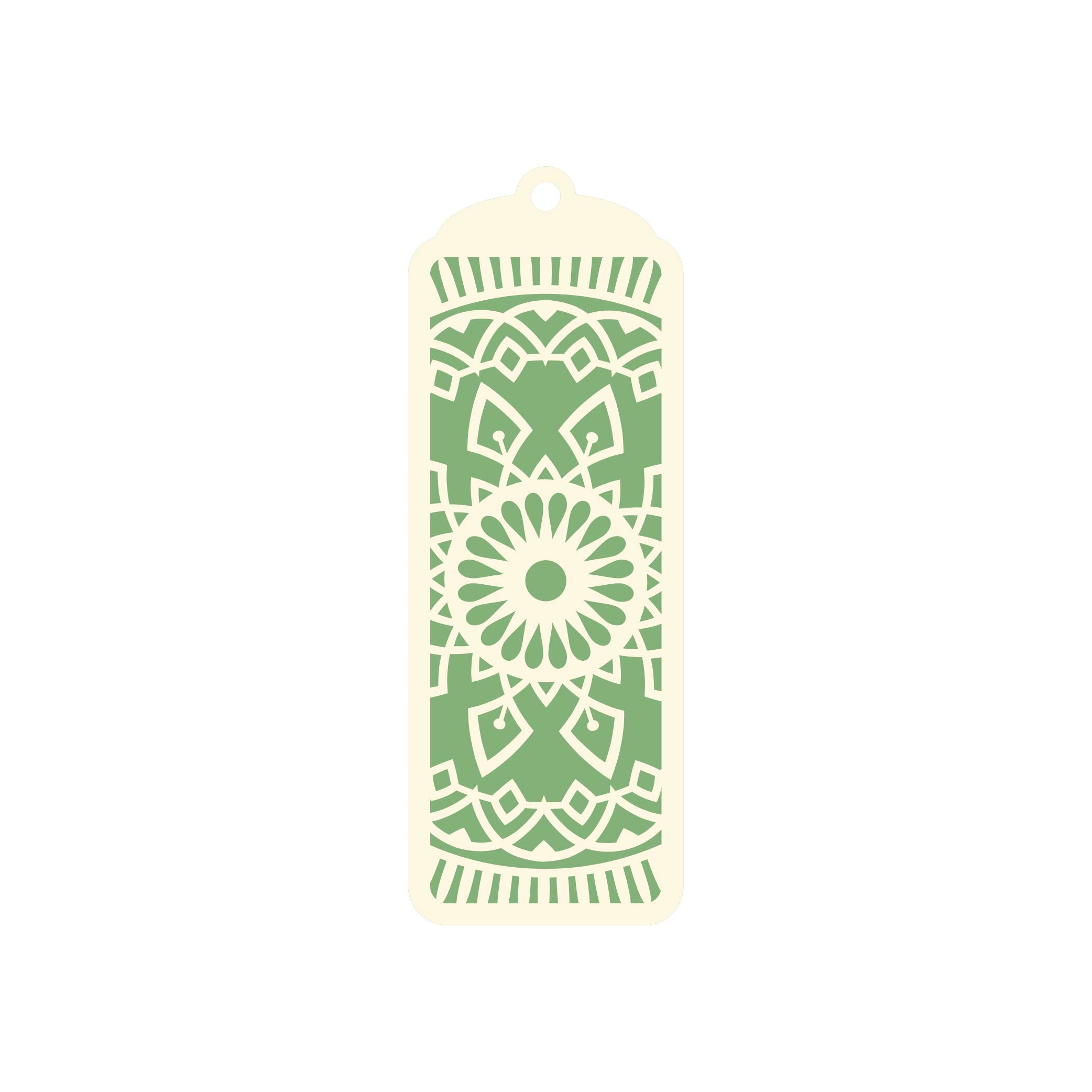 Mandala Bookmark  PNG+SVG