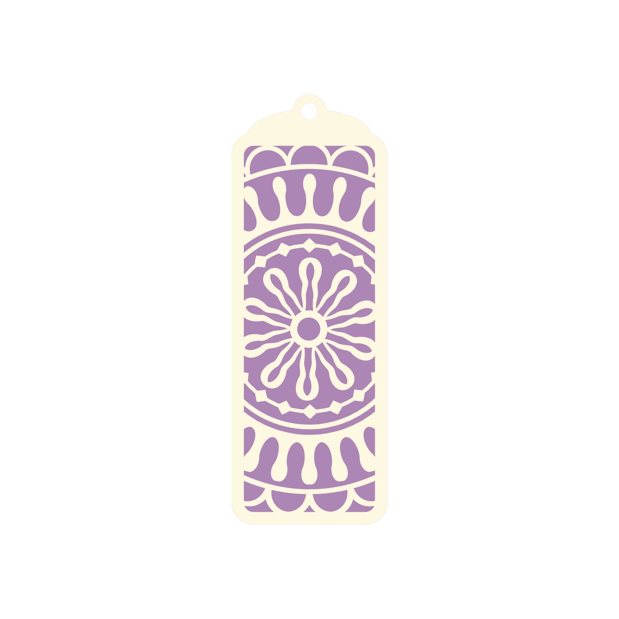 Mandala Bookmark  PNG+SVG