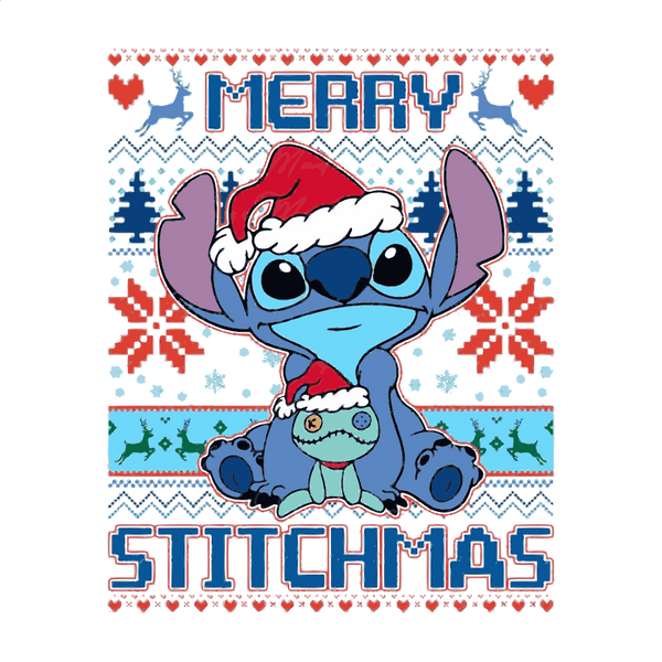 Merry Stitchmas  PNG