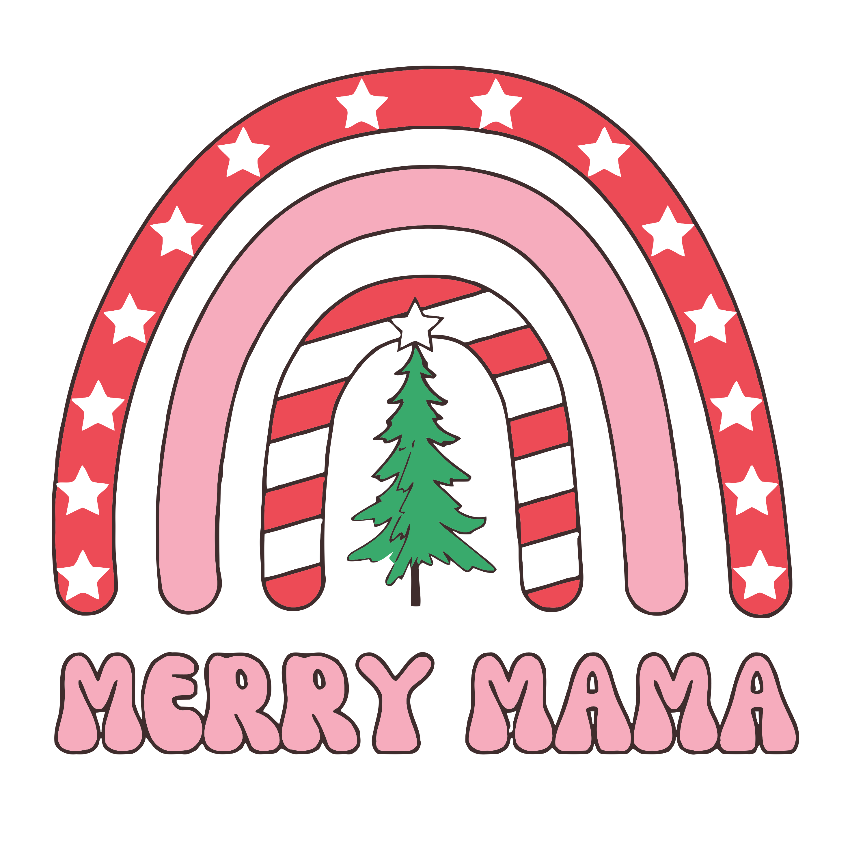 Merry MAMA XMAS  PNG