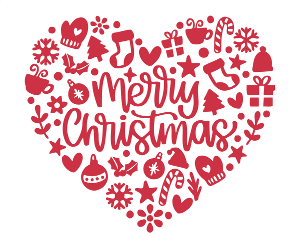 My Heart,Merry Christmas SVG  PNG