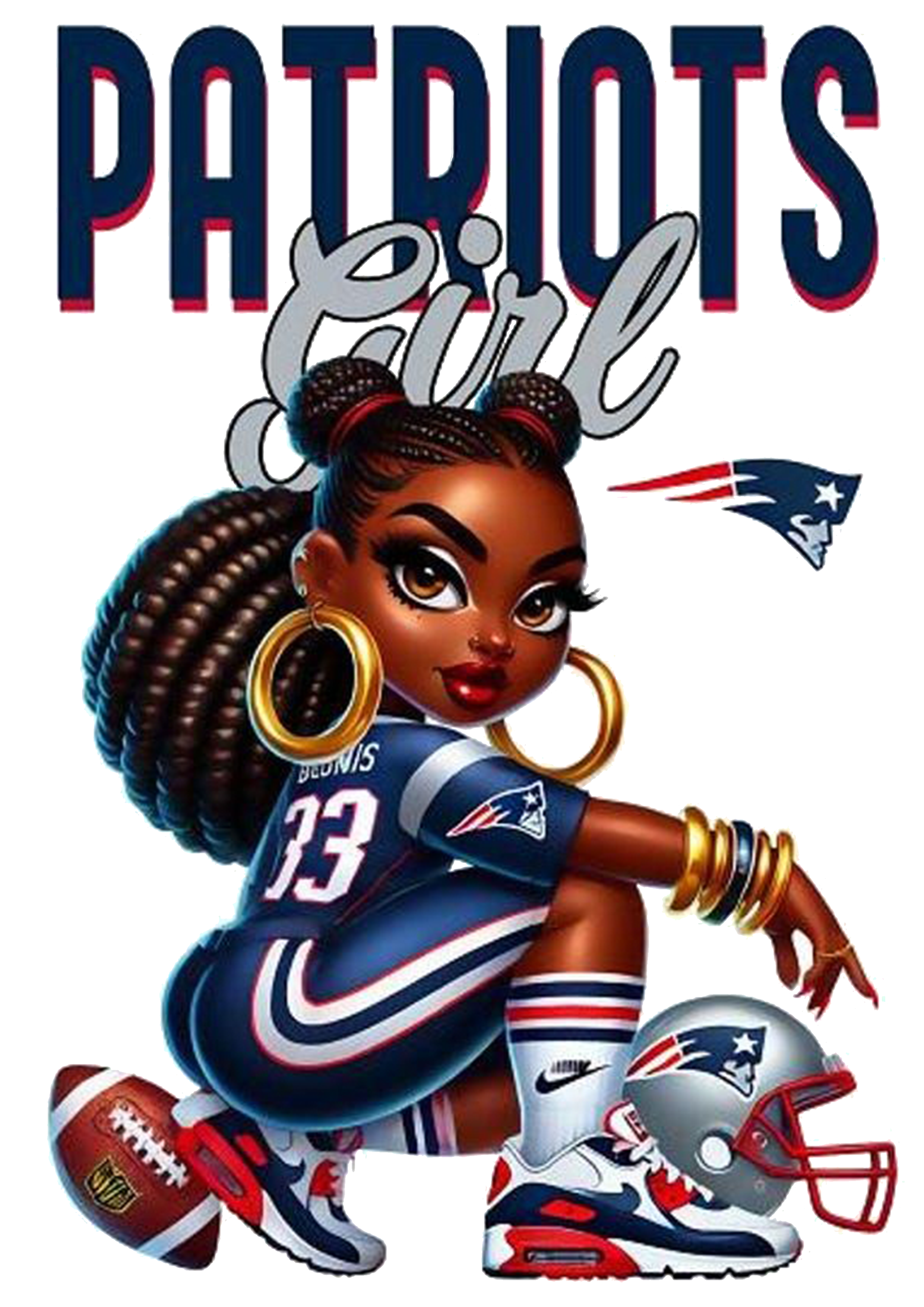 PATRIOTS GIRL PNG