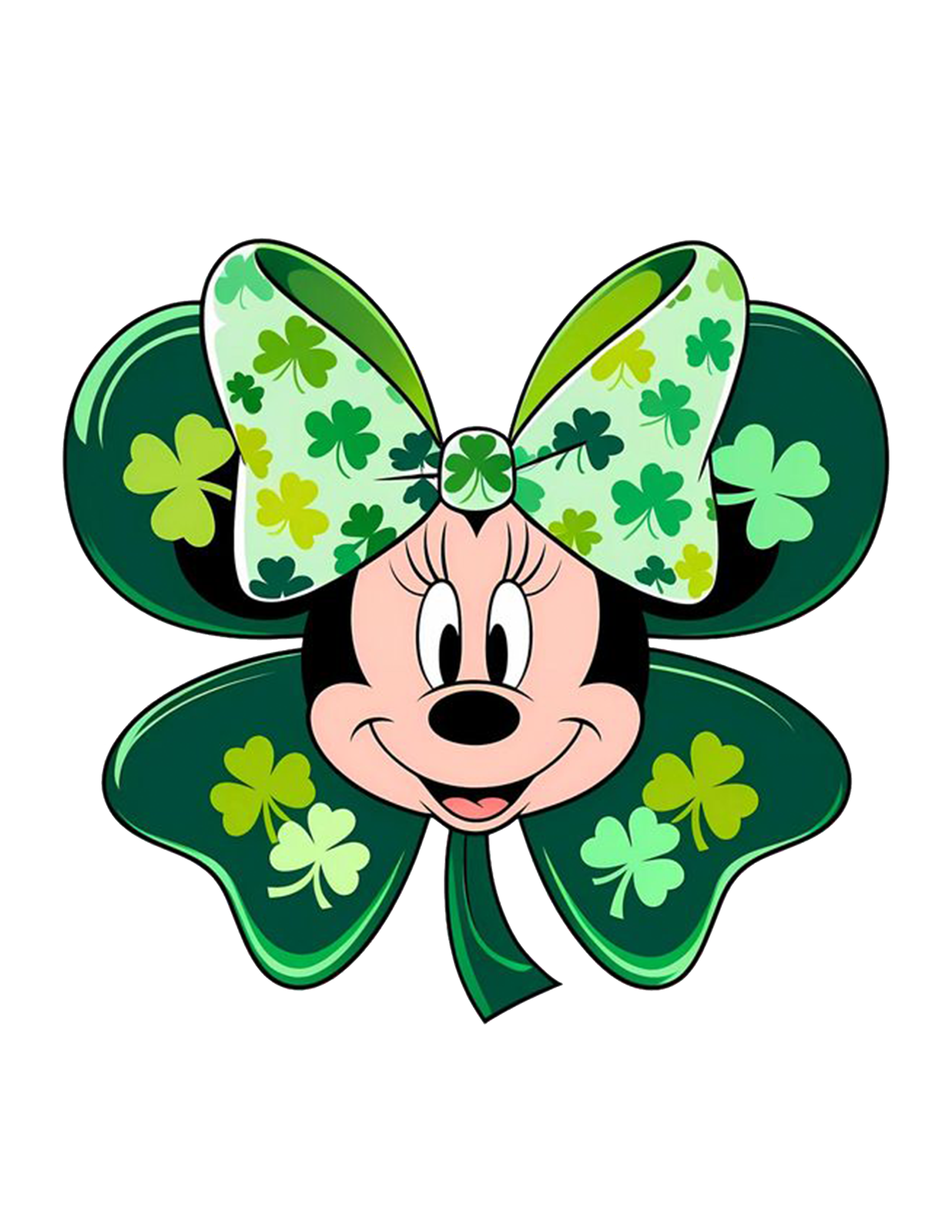 St. Patrick's Day-Mickey PNG