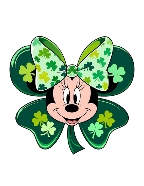 St. Patrick's Day-Mickey PNG