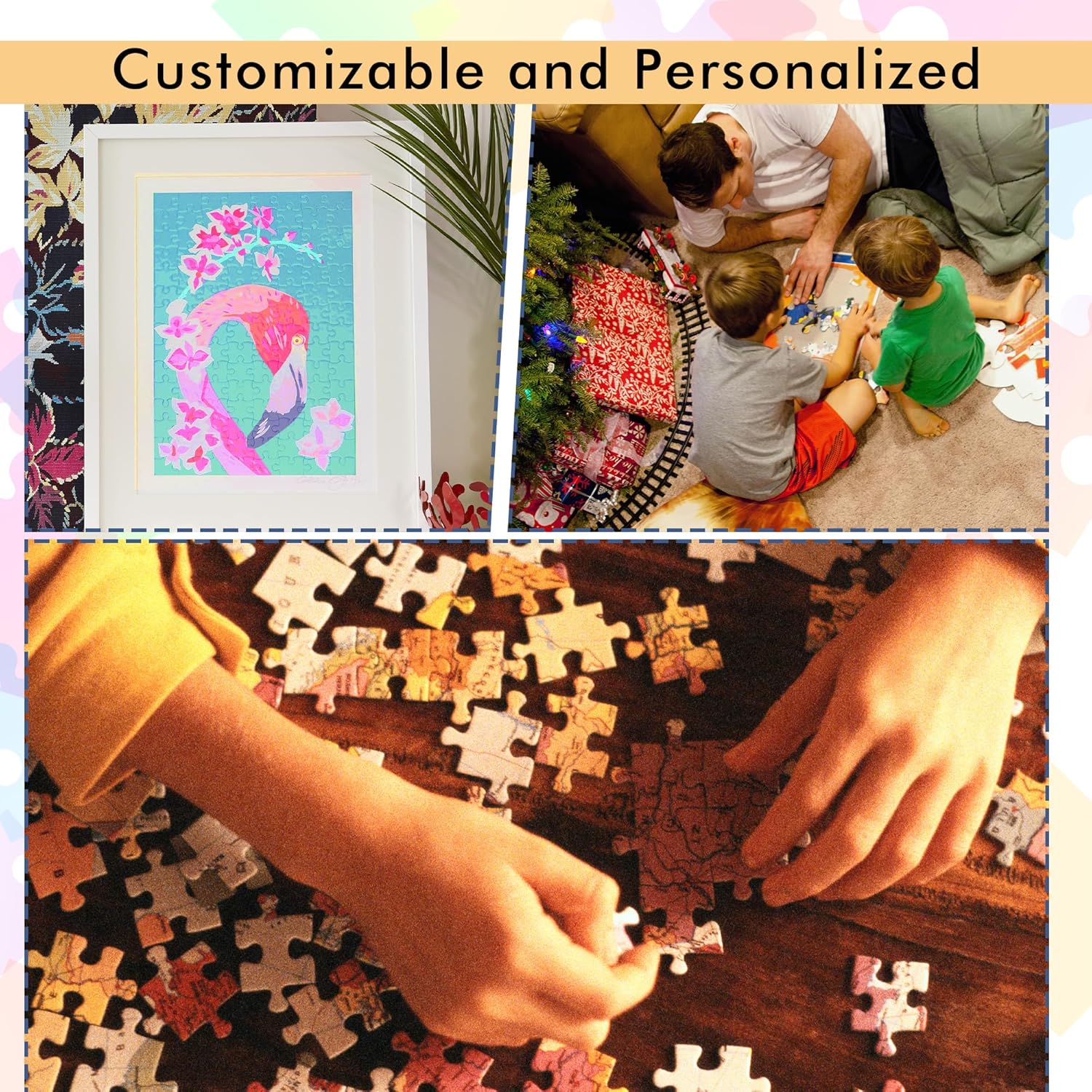 Sublimation Blank Puzzle 10 PCS 11.3 x 7.8 x 0.06 inches