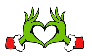 Whoville Heart Hands SVG PNG