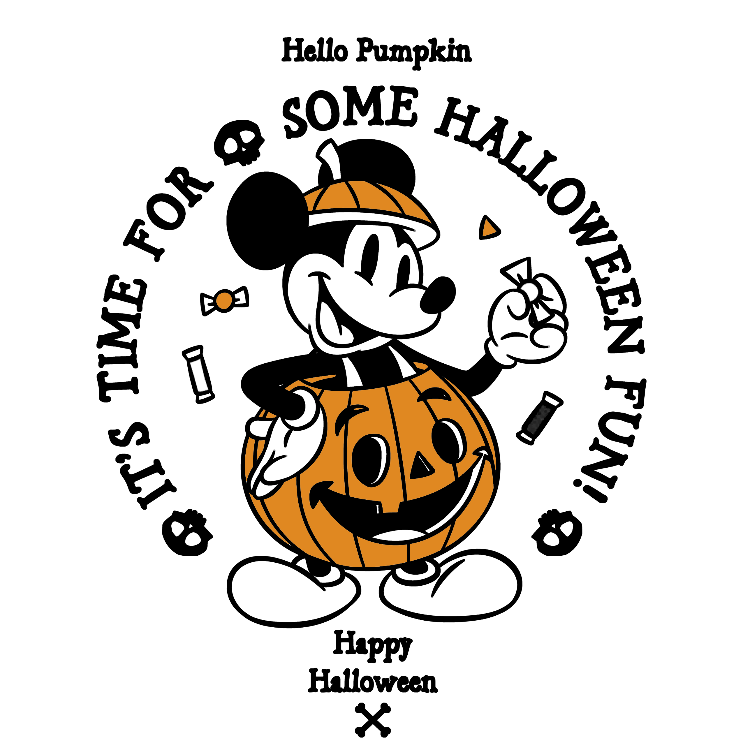 Mickey Halloween SVG