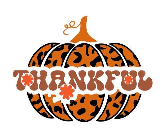 Thanksful Pumkin,SVG, PNG Thanksgiving006