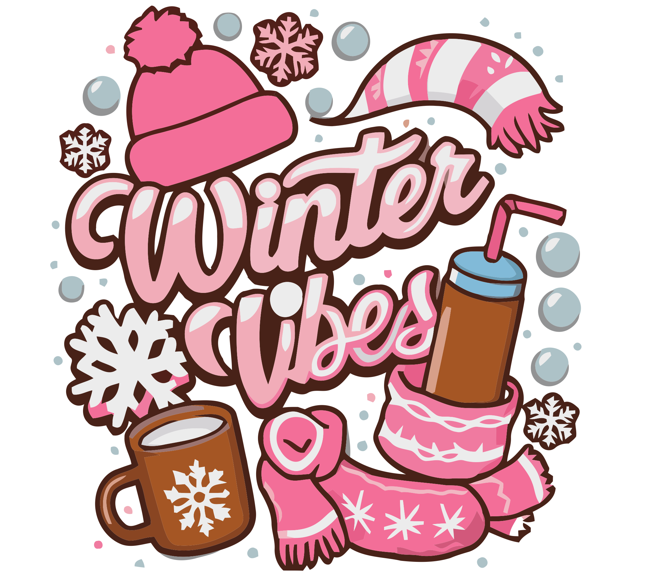 Winter Vibes PNG