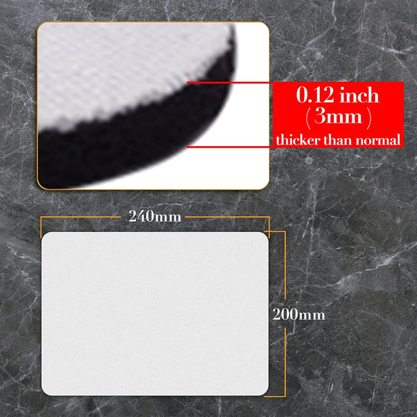 Sublimation Fabric Mouse Pad for Printing – Blanks by Divyne Xpressions